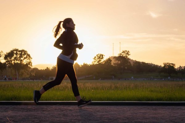 The benefits of morning jogging